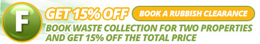 Tottenham London offer rubbish removal for 2 properties and get 15 off the total price